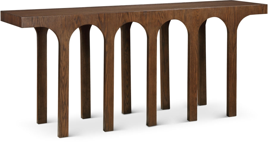 Westfield Console Table Brown from Meridian - Luna Furniture