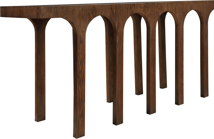 Westfield Console Table Brown from Meridian - Luna Furniture