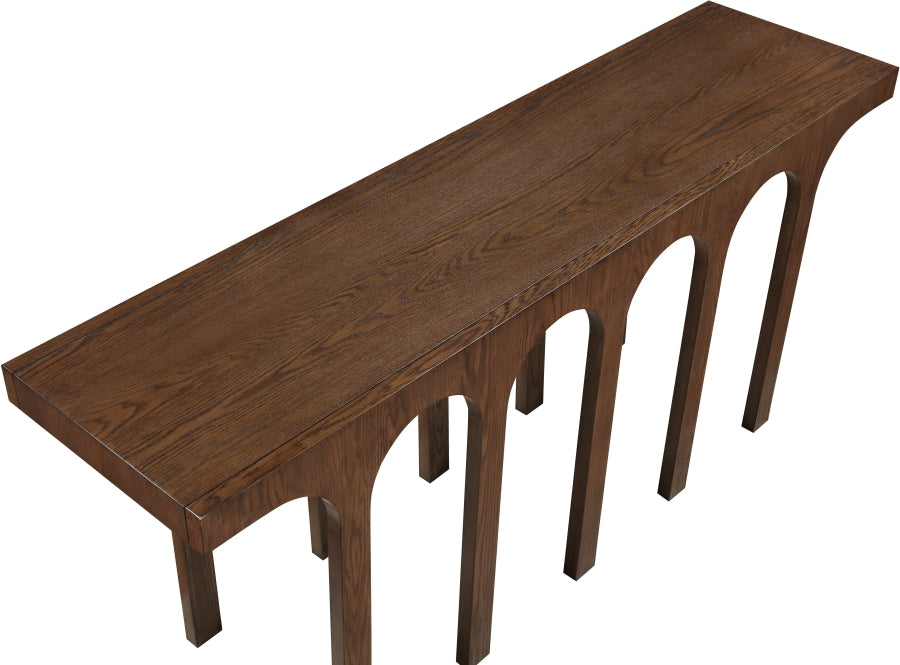 Westfield Console Table Brown from Meridian - Luna Furniture