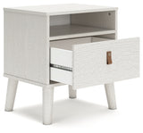 Aprilyn Full Bookcase Bed with Dresser and 2 Nightstands in White from Ashley - Luna Furniture