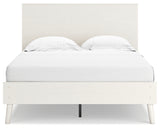 Aprilyn Full Bookcase Bed with Dresser and 2 Nightstands in White from Ashley - Luna Furniture