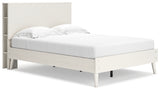 Aprilyn Full Bookcase Bed with Dresser and 2 Nightstands in White from Ashley - Luna Furniture