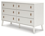 Aprilyn Full Bookcase Bed with Dresser in White from Ashley - Luna Furniture