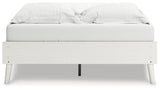 Aprilyn Full Platform Bed with Dresser and 2 Nightstands in White from Ashley - Luna Furniture