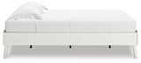 Aprilyn Full Platform Bed with Dresser and 2 Nightstands in White from Ashley - Luna Furniture