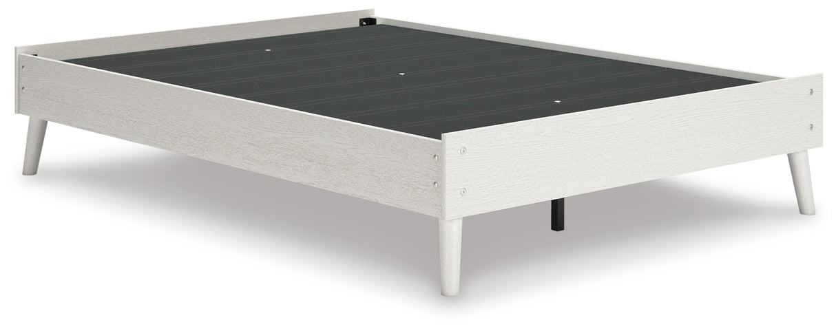 Aprilyn Full Platform Bed with Dresser and Chest in White from Ashley - Luna Furniture