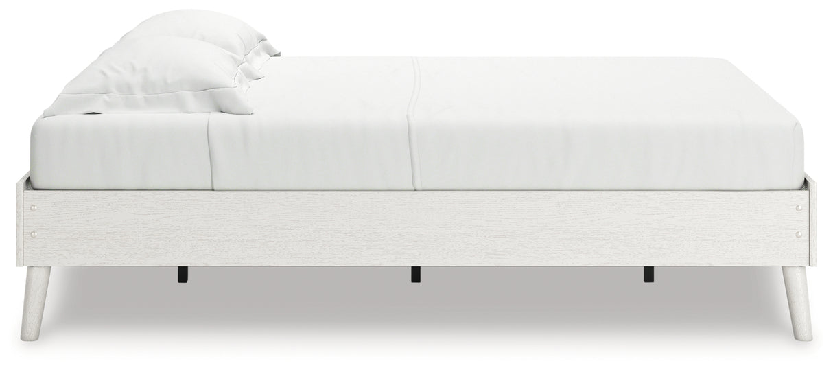 Aprilyn Full Platform Bed with Dresser and Chest in White from Ashley - Luna Furniture