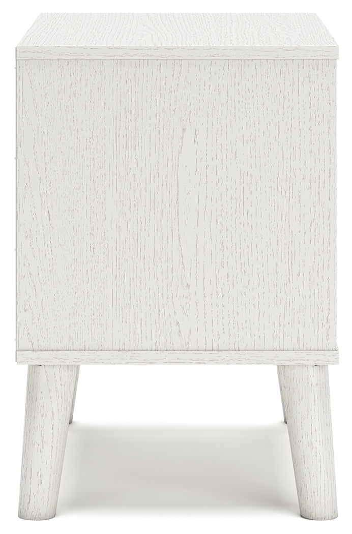 Aprilyn Queen Panel Headboard with Dresser and 2 Nightstands in White from Ashley - Luna Furniture