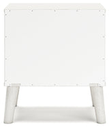 Aprilyn Queen Panel Headboard with Dresser and 2 Nightstands in White from Ashley - Luna Furniture