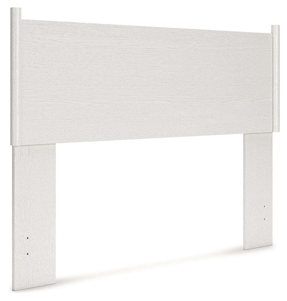 Aprilyn Queen Panel Headboard with Dresser and 2 Nightstands in White from Ashley - Luna Furniture