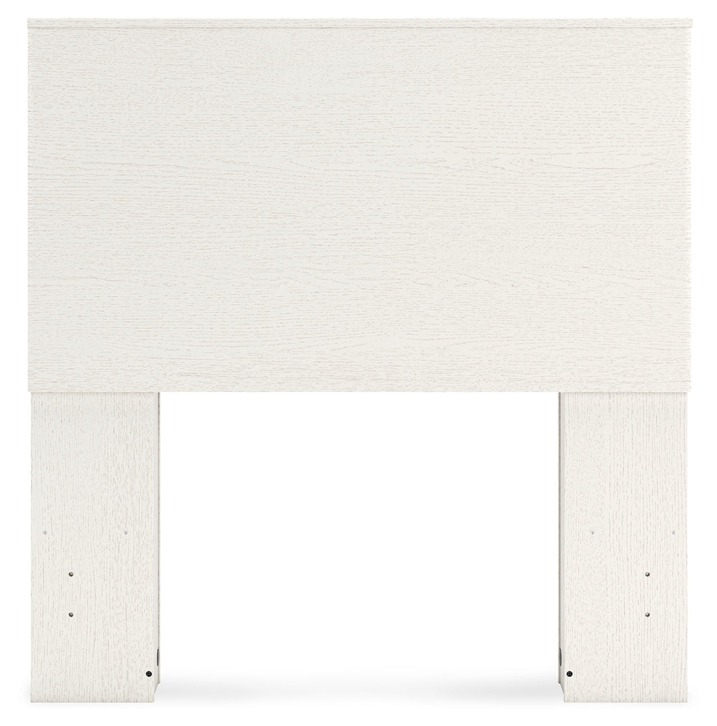 Aprilyn Twin Bookcase Headboard with Dresser and 2 Nightstands in White from Ashley - Luna Furniture