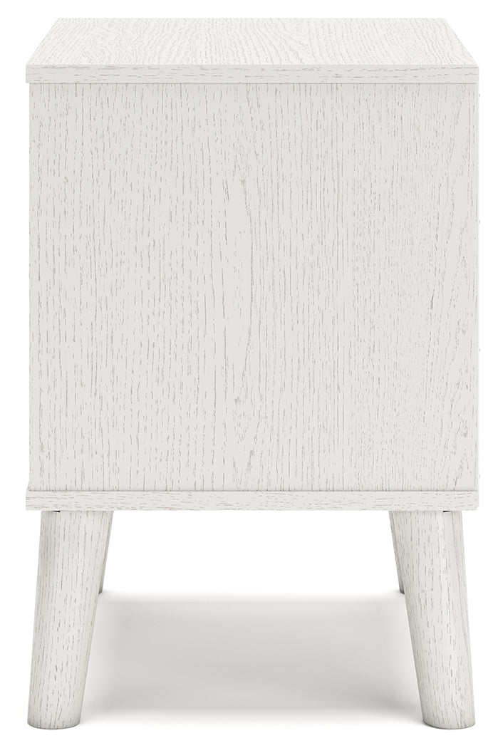 Aprilyn Twin Panel Headboard with Dresser and 2 Nightstands in White from Ashley - Luna Furniture