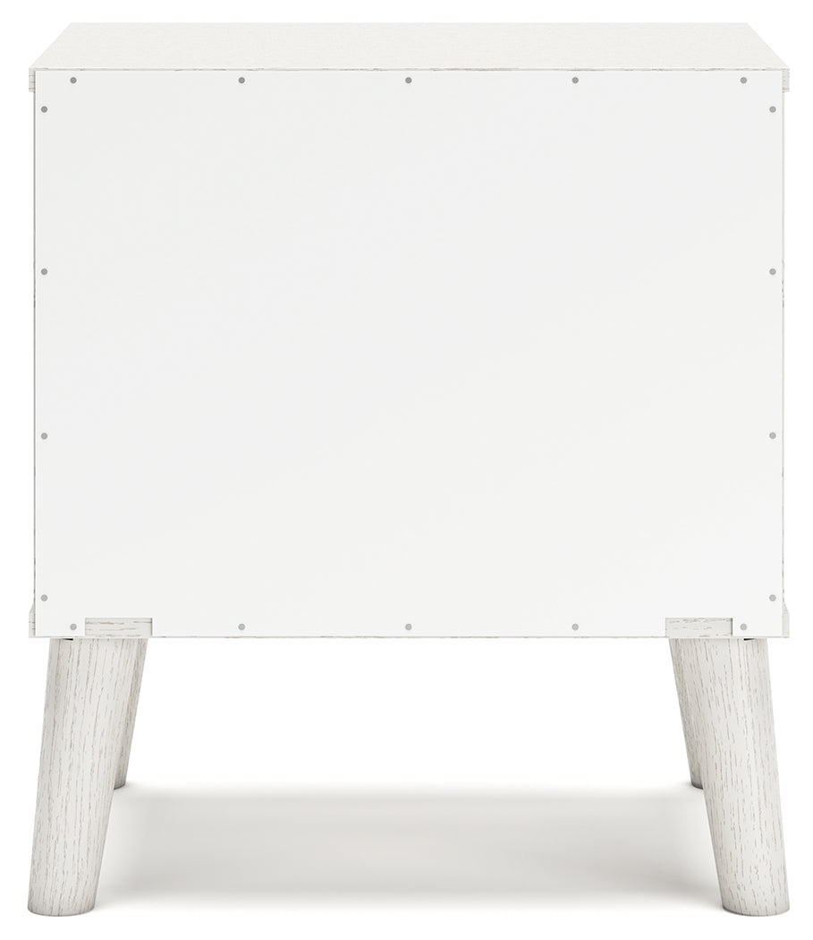 Aprilyn Twin Panel Headboard with Dresser and 2 Nightstands in White from Ashley - Luna Furniture