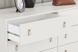 Aprilyn Twin Panel Headboard with Dresser and Chest in White from Ashley - Luna Furniture