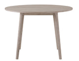 Willow 42″ Round Dining Table, Tan - WIL500T