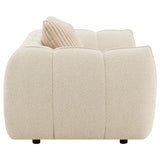 Winchester Boucle Upholstered Chair and a Half Sand Pebble from Coaster - Luna Furniture