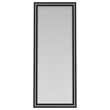 Windrose Black Full Length Floor Standing Tempered Mirror with LED Lighting from Coaster - Luna Furniture