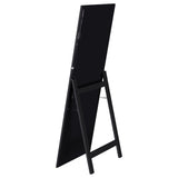 Windrose Black Full Length Floor Standing Tempered Mirror with LED Lighting from Coaster - Luna Furniture