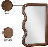 Winnie Mirror Brown from Meridian - Luna Furniture