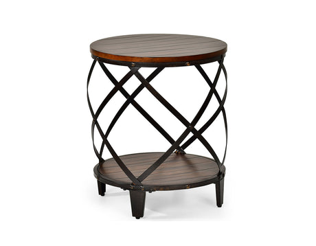 Winston Round End Table from Steve Silver - Luna Furniture