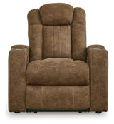 Wolfridge Sofa, Loveseat and Recliner in Brindle from Ashley - Luna Furniture