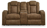 Wolfridge Sofa, Loveseat and Recliner in Brindle from Ashley - Luna Furniture