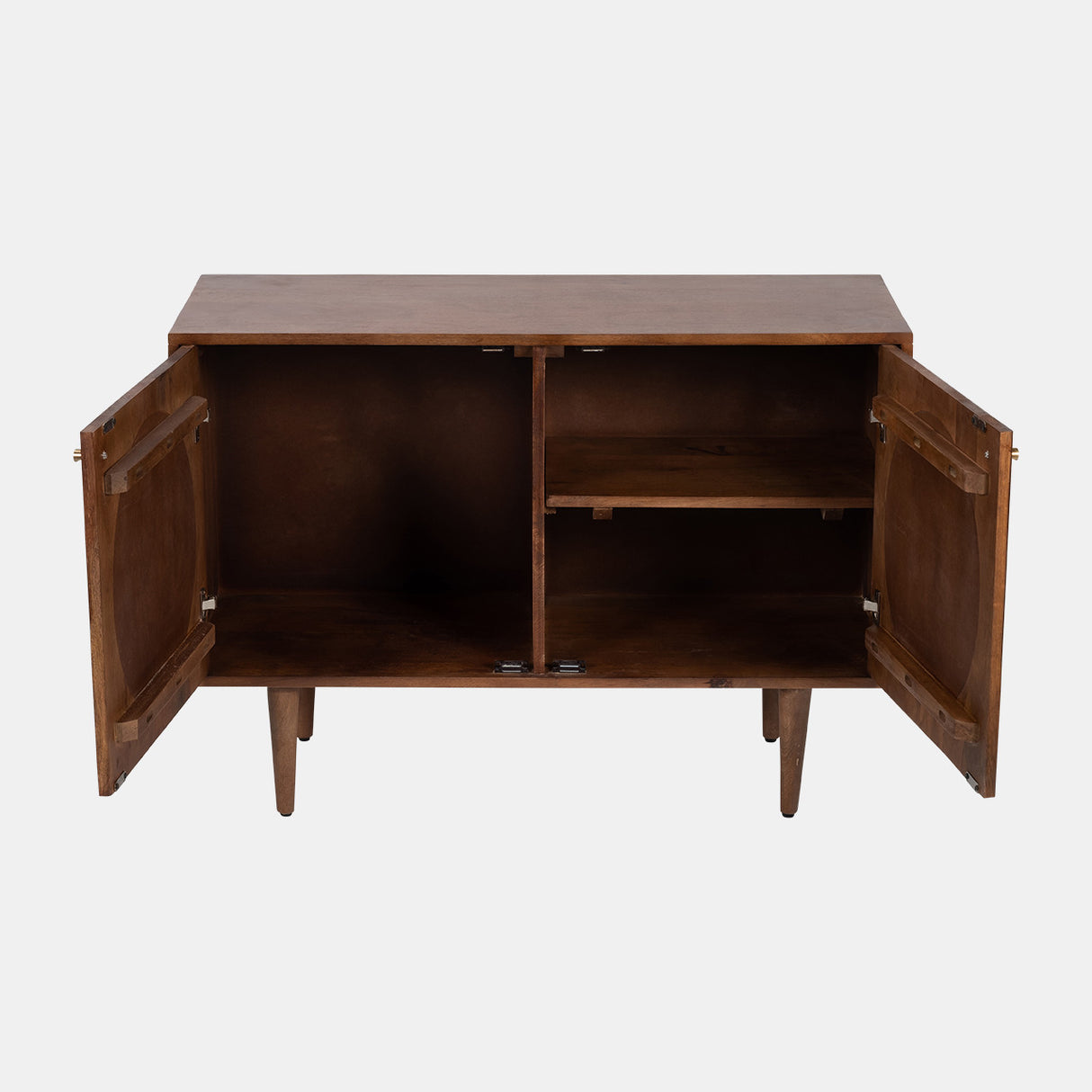 Wood, 39"l 2-door Sideboard, Brown Kd from Sagebrook Home - Luna Furniture