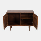 Wood, 39"l 2-door Sideboard, Brown Kd from Sagebrook Home - Luna Furniture