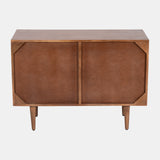 Wood, 39"l 2-door Sideboard, Brown Kd from Sagebrook Home - Luna Furniture