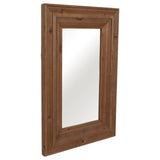 Wood Frame 24 X 36" Wall Mirror, Brown Wb - 14099-05