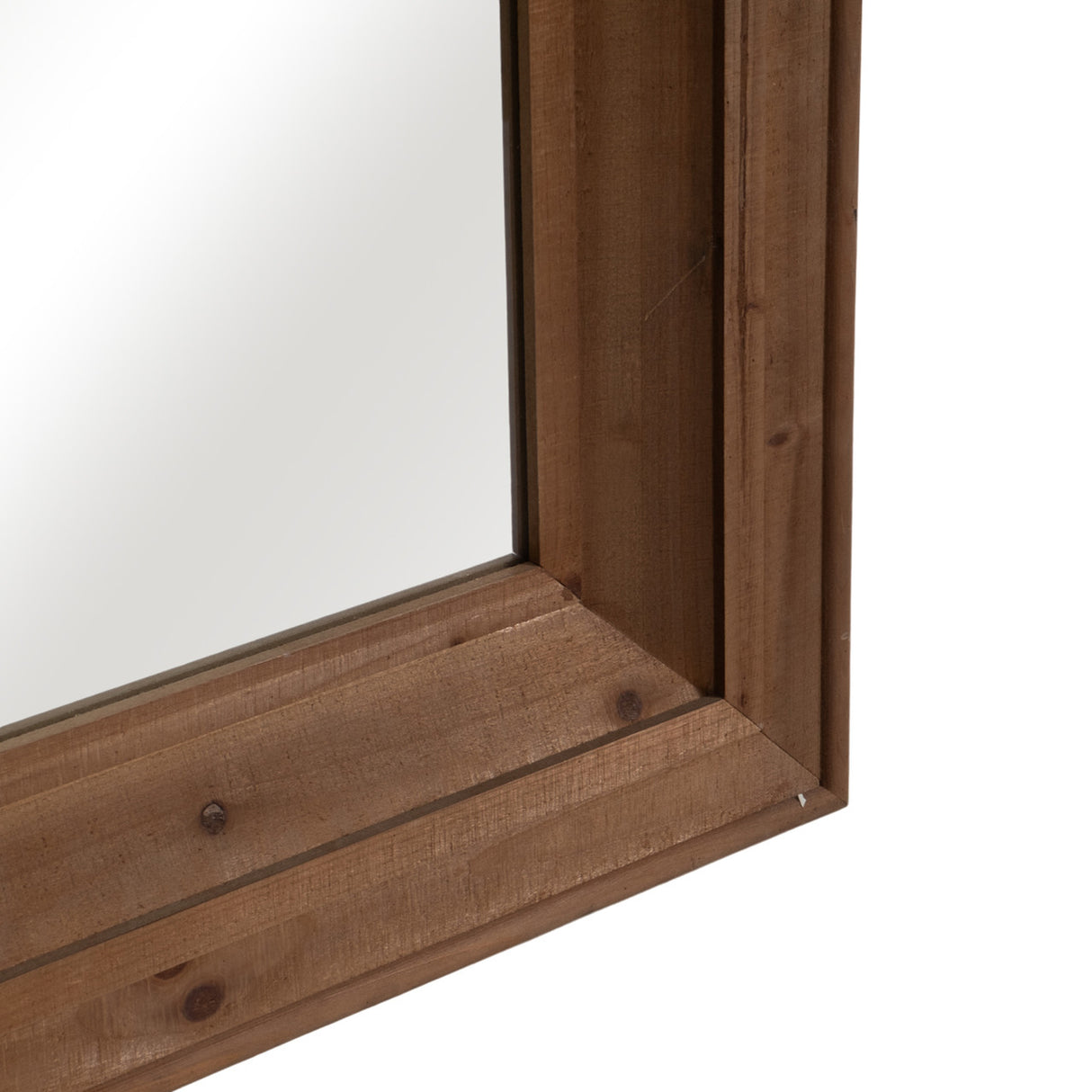 Wood Frame 24 X 36" Wall Mirror, Brown Wb - 14099-05