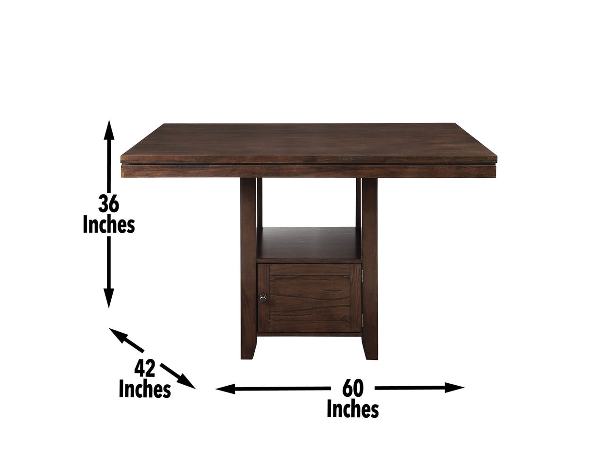 Yorktown 60-inch Storage Counter Table - YT500PT