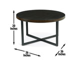 Yukon Coffee Table with Stools from Steve Silver - Luna Furniture