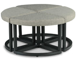 Yukon Coffee Table with Stools from Steve Silver - Luna Furniture