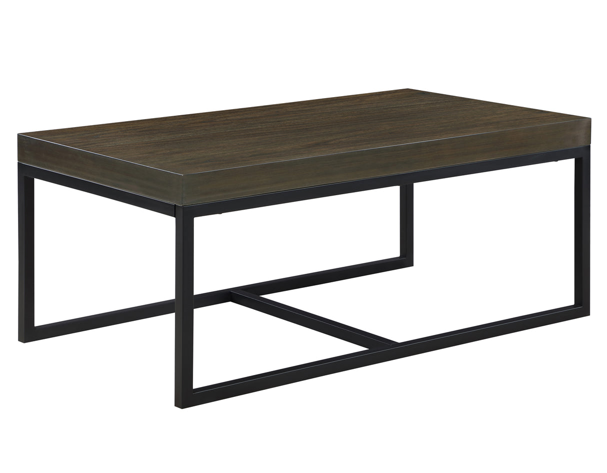 Yukon Rectangular Nesting Coffee Table with 2 Stools from Steve Silver - Luna Furniture