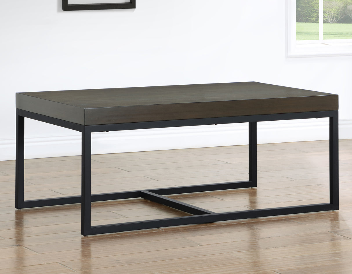 Yukon Rectangular Nesting Coffee Table with 2 Stools from Steve Silver - Luna Furniture