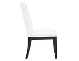 Yves 5 Piece Dining Set(Table & 4 White Performance Side Chairs) - SET | YS500TT | YS500TL | YS500SW(4)