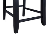 Yves 6-Piece Storage Counter Dining Set(Table, Bench & 4 Counter Chairs) from Steve Silver - Luna Furniture