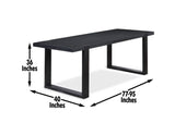 Yves 77-95-inch Counter Table - SET | YS500PTT | YS500PTL