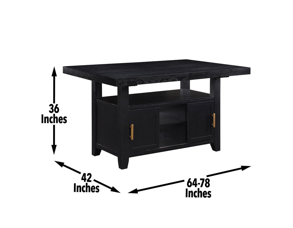 Yves 78-inch Counter Storage Table - SET | YS500PTTS | YS500PTBS