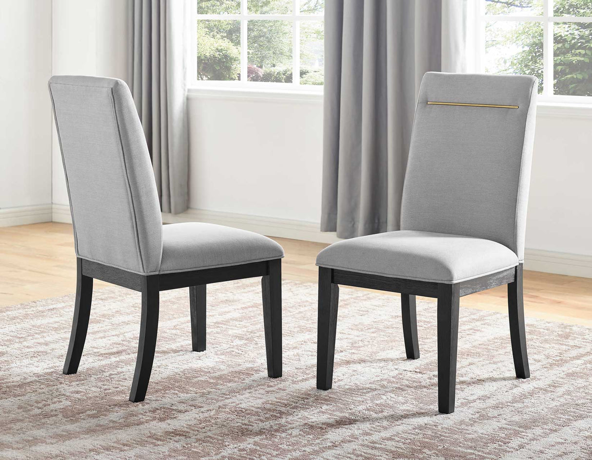 Yves Performance Side Chair, Grey, Set of 2 - YS500SG