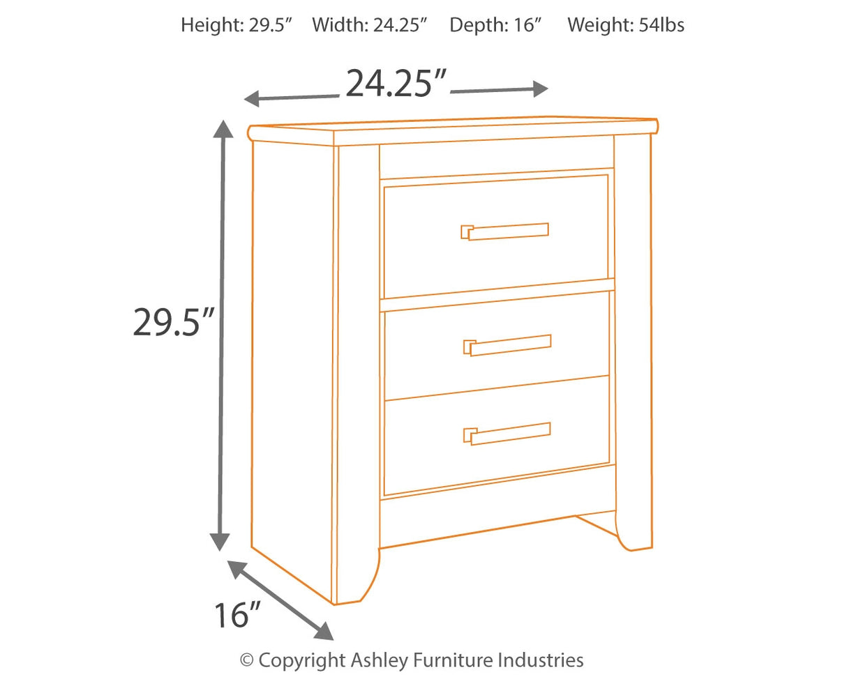 Zelen King Panel Bed with Mirrored Dresser, Chest and 2 Nightstands in Warm Gray - PKG003981