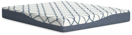 10 Inch Chime Elite 2.0 White/Blue California King Mattress from Ashley - Luna Furniture