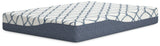 10 Inch Chime Elite 2.0 White/Blue Full Mattress - M42521 - Luna Furniture