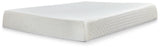 10 Inch Chime Memory Foam White California King Mattress in a Box - M69951 - Luna Furniture