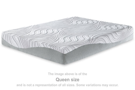 10 Inch Memory Foam White California King Mattress - M59251 - Luna Furniture