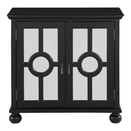 Poppy Antique Black Accent Chest from Homelegance - Luna Furniture