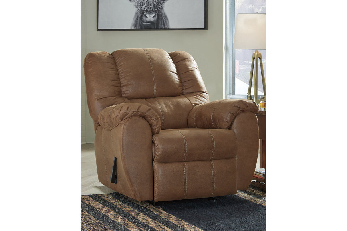 McGann Saddle Recliner -  - Luna Furniture