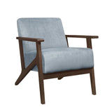 August Blue Gray Accent Chair from Homelegance - Luna Furniture