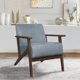 August Blue Gray Accent Chair from Homelegance - Luna Furniture